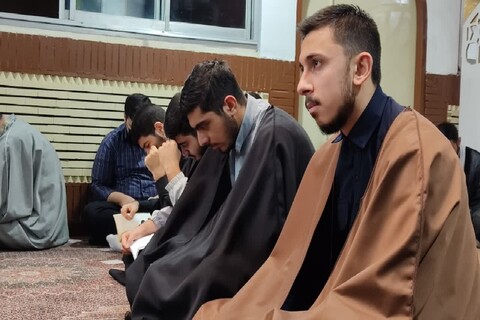 تصاویر/ جلسه اخلاق مدرسه علمیه امام خمینی ارومیه