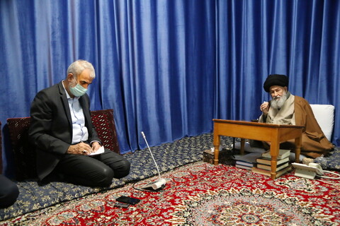 تصاویر / دیدار وزیر جدید آموزش و پرورش با آیت الله علوی گرگانی