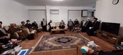 تصاویر/ اولین جلسه کمیسیون‌های تخصصی دوازدهمین اجلاسیه سراسری جامعه مدرسین حوزه علمیه قم و علمای بلاد در تبریز