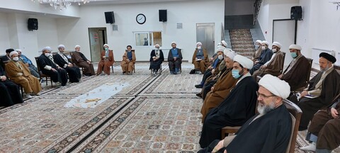 تصاویر/ اولین جلسه کمیسیونهای تخصصی دوازدهمین اجلاسیه سراسری جامعه مدرسین قم با علمای بلاد تبریز