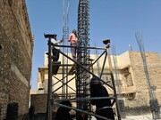 Work continues on the Women's Religious Fakhr al-Mukhadarat School project