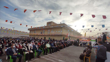 تصاویر/ آیین عمامه گذاری طلاب مدرسه علمیه امام رضا(ع) شهرستان اندیکا