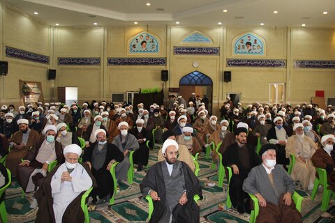 تصاویر / همایش بصیرتی  روحانیون و مبلغین استان قزوین