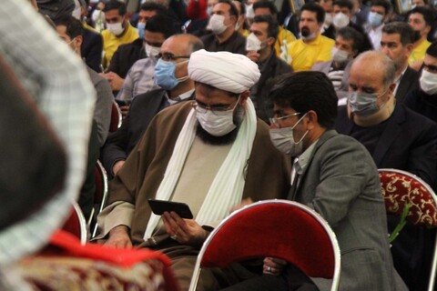 تصاویر  / یادواره ۷۵۰ شهید اصناف استان همدان با حضور وزیر صمت