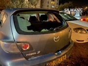 Israeli settlers vandalize Palestinian vehicles
