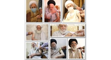 فیلم | مراجع عظام و علما، دُز سوم واکسن کرونا را دریافت کردند