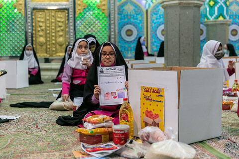 تصاویر/ رزمایش همدلانه دانش آموزان یزدی