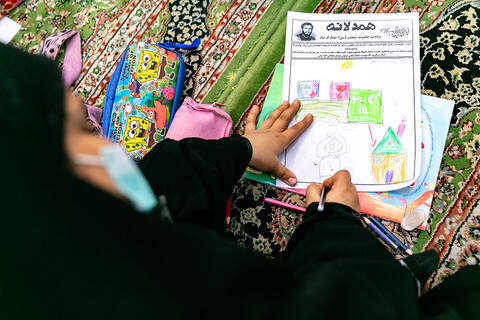 تصاویر/ رزمایش همدلانه دانش آموزان یزدی