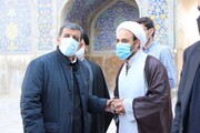 بازدید وزیر میراث‌فرهنگی و گردشگری از مدرسه تبلیغی ناصریه اصفهان + عکس