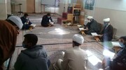 برگزاری محفل انس با قرآن در مدرسه علمیه شهرستان آوج
