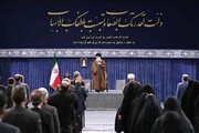 تصاویر/ نرس ڈے کی مناسبت سے نرسز کی رہبر انقلاب اسلامی سے ملاقات