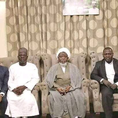دیدار جمعی از حقوقدانان مسلمانان نیجریه با شیخ زکزاکی