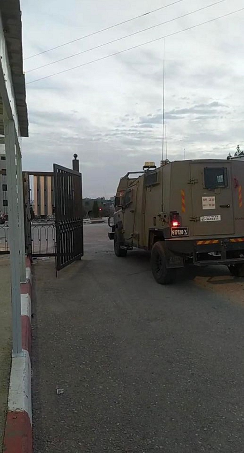 Israeli forces storm university campus north of Ramallah