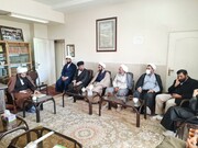 تصاویر/ نشست مدیران حوزه علمیه کردستان در مدرسه علمیه کامیاران