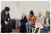 Kids with Cancer Meet with Ayatollah Sistani