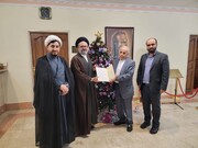 The representatives of the director of seminaries attended the Assyrian Association of Iran
