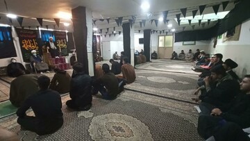 تصاویر/ اقامه عزای شهادت حضرت فاطمه (س) در مدرسه علمیه امام صادق(ع) بیجار