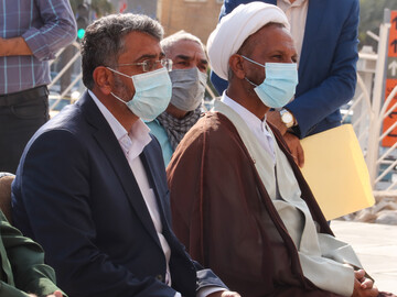 تصاویر/ رونمایی از سردیس سردار شهید حاج قاسم سلیمانی در بندرعباس