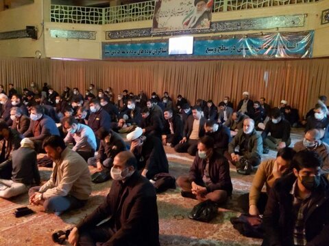 تصاویر/ برگزاری مراسم شب شهادت حضرت فاطمه (س) در حسینیه سنندج