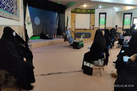 تصاویر/ مراسم شهادت حضرت زهرا (س) در مدرسه علمیه الزهرا (س) ارومیه
