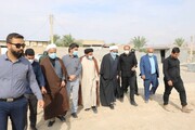 بازدید نماینده ولی فقیه بوشهر از روستاهای محروم بخش سعدآباد