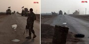 People of Tal al-Dahab intercept a US convoy and force it to retreat