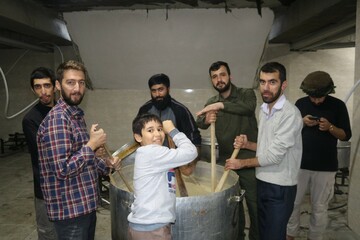 تصاویر/ ایستگاه صلواتی مدرسه خاتم الانبیاء(ص) سنندج به مناسبت شهادت حضرت فاطمه (س)