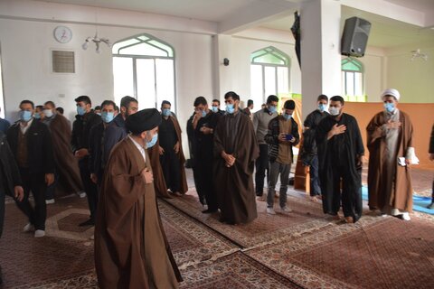 تصاویر / حضور نماینده ولی فقیه در آذربایجان غربی در مدرسه علمیه امام رضا(ع) میاندوآب