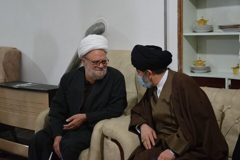 نماینده ولی فقیه در آذربایجان غربی به دیدار روحانی پیشکسوت شاهین دژی رفت+ عکس