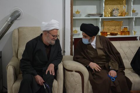 نماینده ولی فقیه در آذربایجان غربی به دیدار روحانی پیشکسوت شاهین دژی رفت+ عکس
