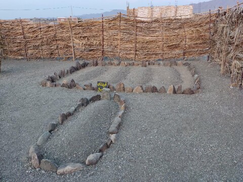 تصاویر/ نمایشگاه کوچه‌های بنی‌هاشم روستای زمین بند سرحدی شهرستان کهنوج در جنوب کرمان
