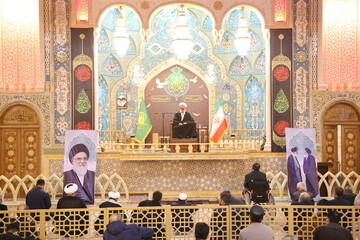 مراسم سالگرد ارتحال آیت الله هاشمی شاهرودی برگزار شد