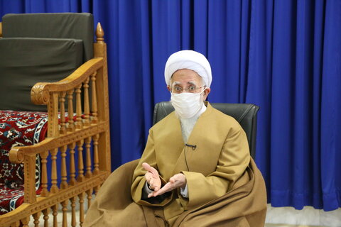 تصاویر / دیدار رئیس دانشگاه تهران با آیت الله العظمی جوادی آملی
