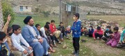 خدمت امام جمعه چرام به کودکان و نوجوانان روستای «پیرحاجتی» + تصاویر