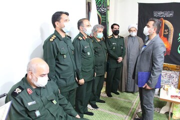 فرمانده جدید یگان حفاظت شخصیت‌های سپاه استان قم معرفی شد