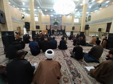 تصاویر/ برگزاری دوره گفتمان توحید مدرسه علمیه امام رضا(ع) میاندوآب در بناب