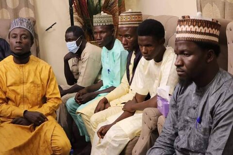 دیدار جمعی از مجروحین درگیری های اخیر نیجریه با شیخ زکزاکی
