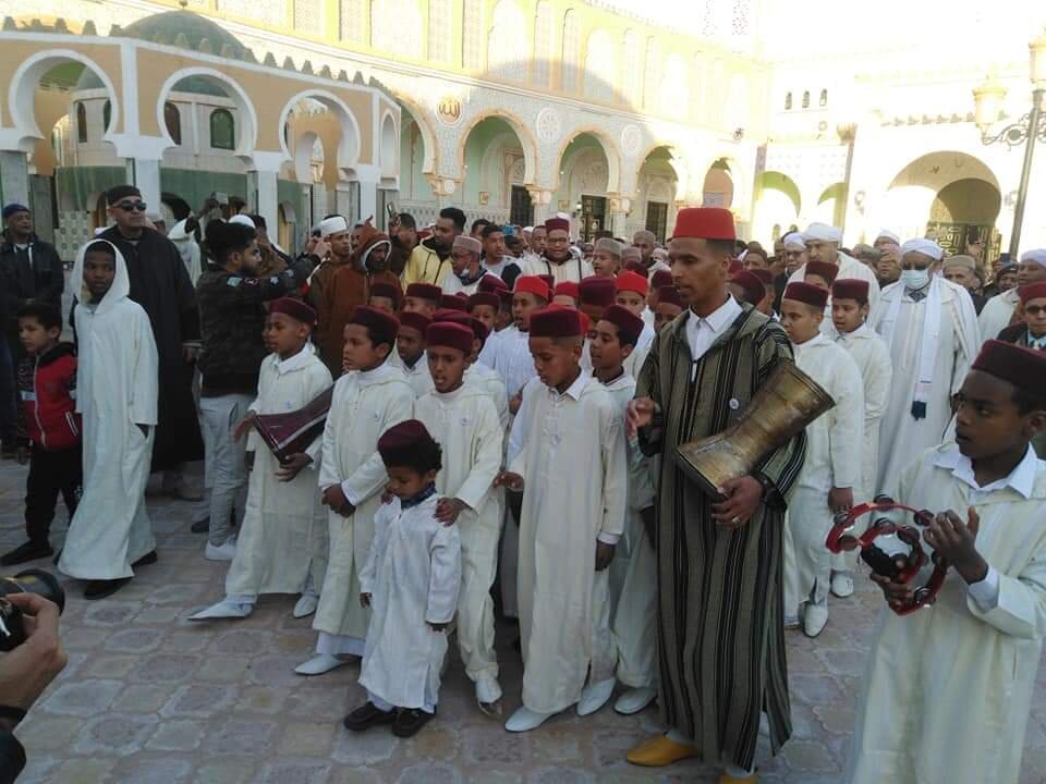 حضور ۵۰ هزار حافظ و قاری قرآن در منطقه تماسین الجزایر + تصاویر