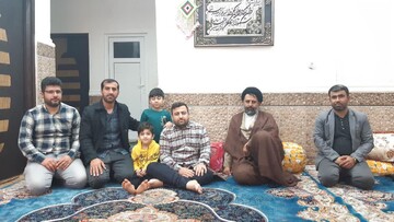 دیدار سبزپوشان سپاه با جانباز ۷۰ درصد مدافع حرم "حرم حسن راهدار"