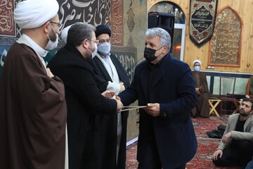 تصاویر/ تجلیل از پیرغلامان آستان اهل بیت عصمت و طهارت (ع) در ماکو