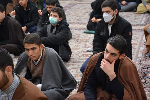تصاویر/ سفر نماینده ولی فقیه در آذربایجان غربی به مدرسه علمیه بناب
