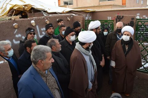 تصاویر/ افتتاح نمایشگاه کوچه های بنی هاشم در شهرستان خوی