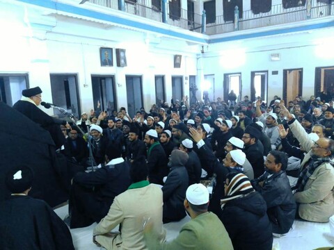 مدرسہ ناظمیہ میں مولانا مجتبی حسین مرحوم کی مجلس سوئم منعقد