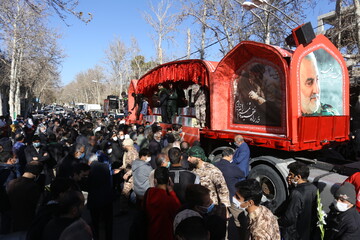 تصاویر/ آغاز تشییع شهدای تازه تفحص شده در استان اصفهان