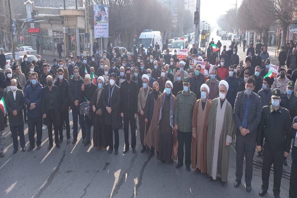 تصاویر/ گرامیداشت حماسه ۹ دی در شهرستان شوط آذربایجان غربی