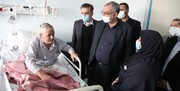 حضور وزیر بهداشت در بیمارستان شهید بهشتی و امیرالمومنین(ع) قم