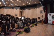 تصاویر/ گرامیداشت حماسه ۹ دی در دانشگاه تبریز