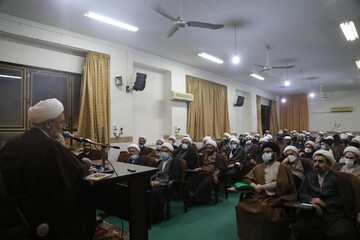 فیلم | برشی کوتاه از نشست بصیرتی اساتید حوزه علمیه اهواز