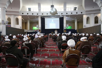 تصاویر/ گرامیداشت سالگرد شهادت حاج قاسم سلیمانی و ابومهدی المهندس و سالگرد ارتحال مرحوم آیت الله مصباح یزدی در مصلای قدس قم