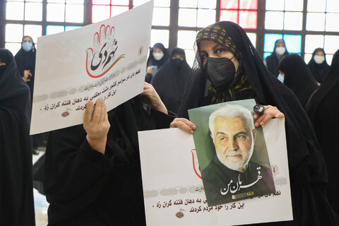 تصاویر/ اجتماعی عظیم بصیرتی گرامیداشت حماسه 9 دی مردم اصفهان